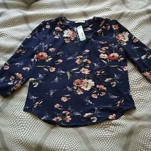 3/4 sleeve blouse